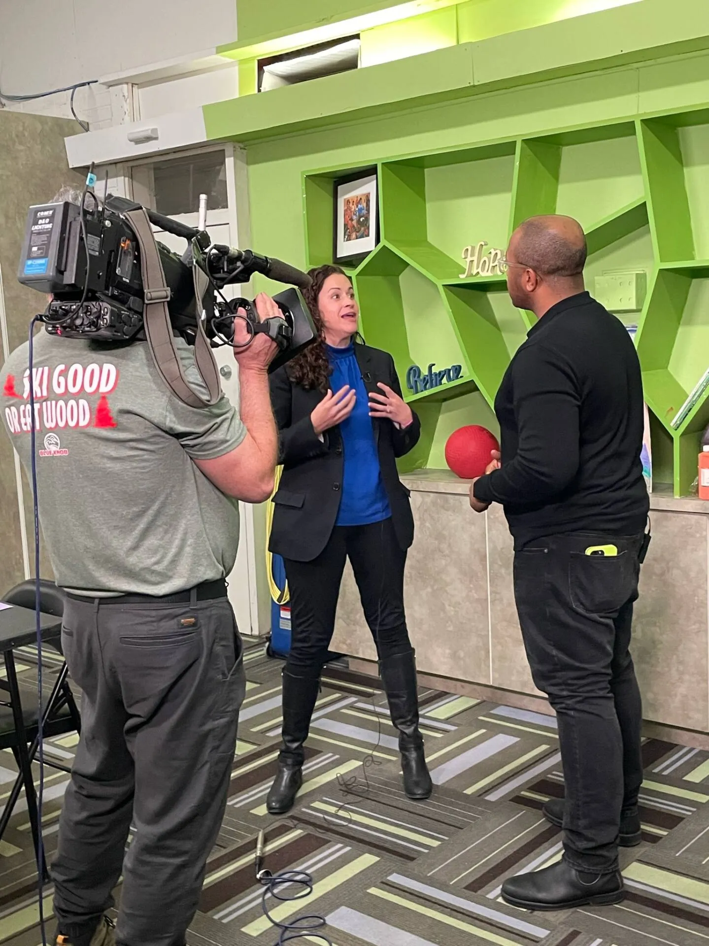 Cat Peretti is interviewed for ABC News